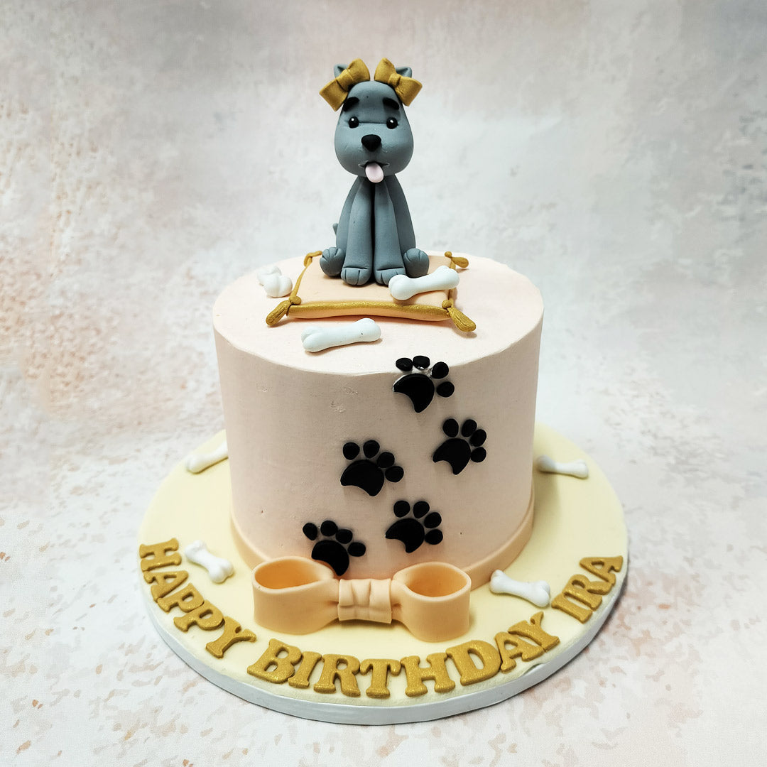 Paws Decorated Cake