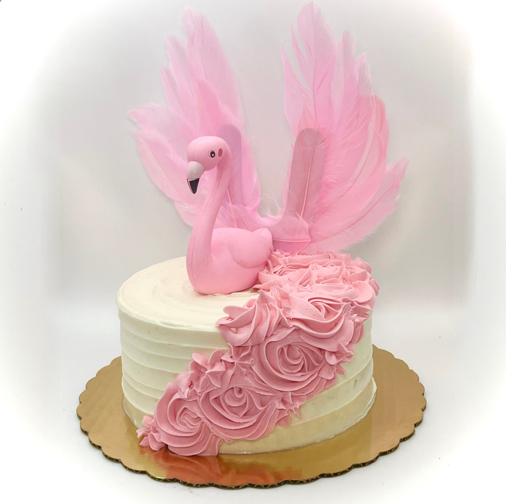 Flamingo Decorated Cake