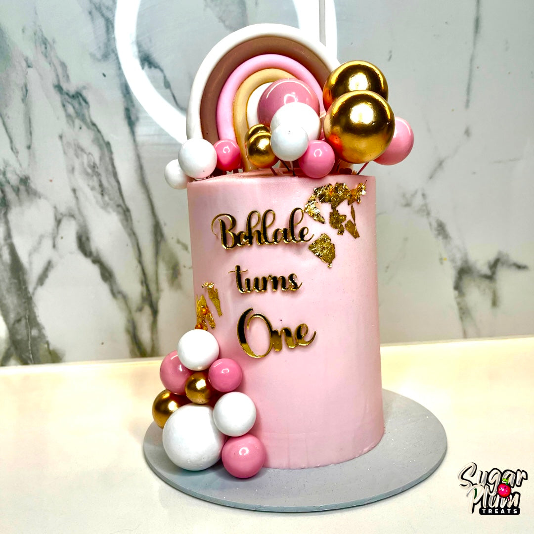 Balloon Decorated Cake