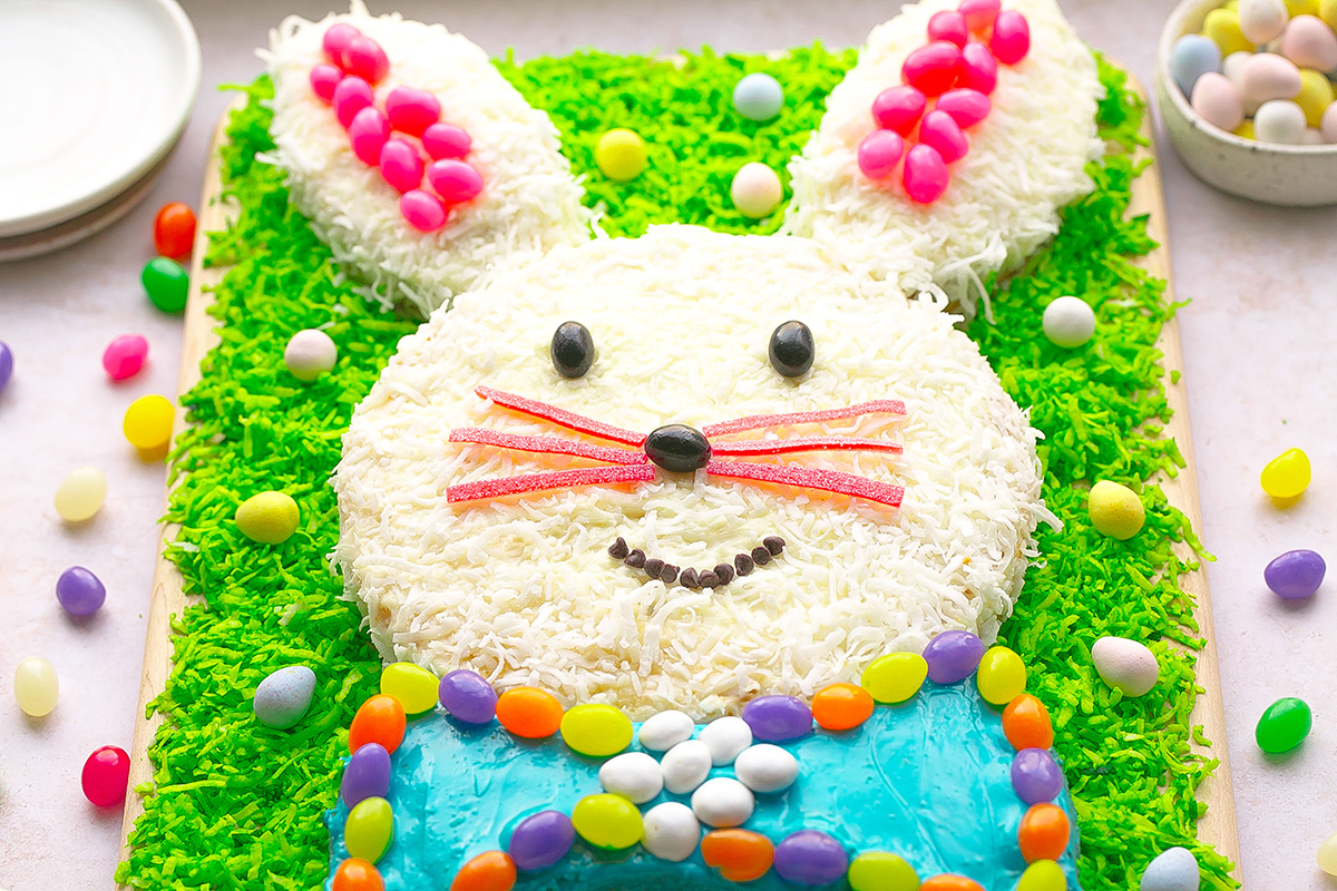 Easter decorated cake