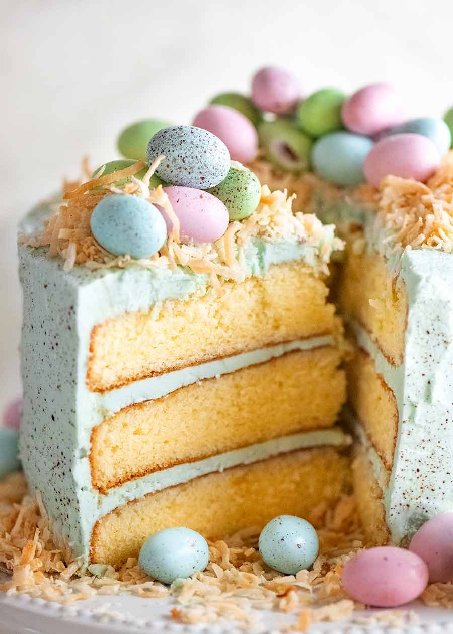 Easter decorated cake