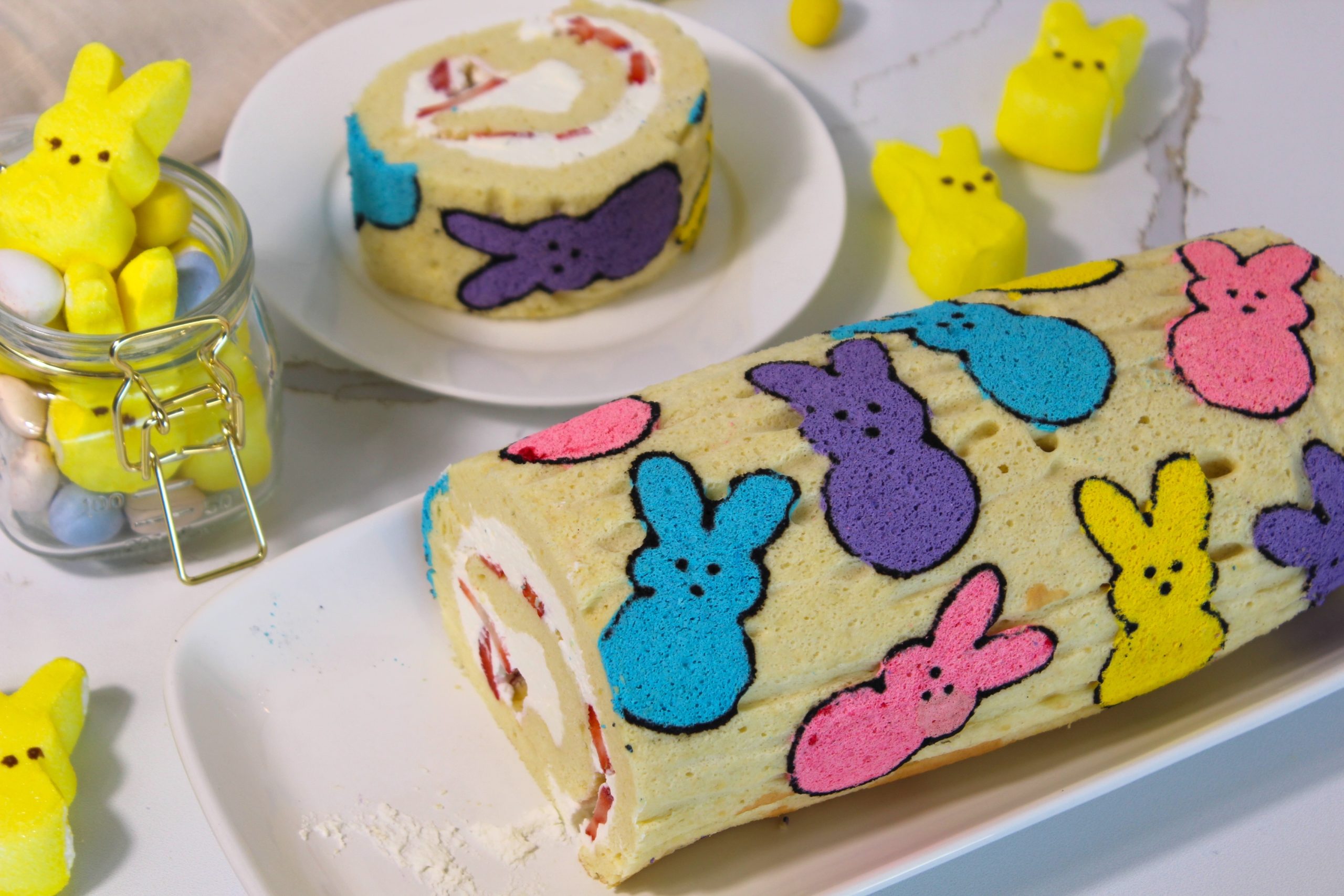 Easter decorated cake