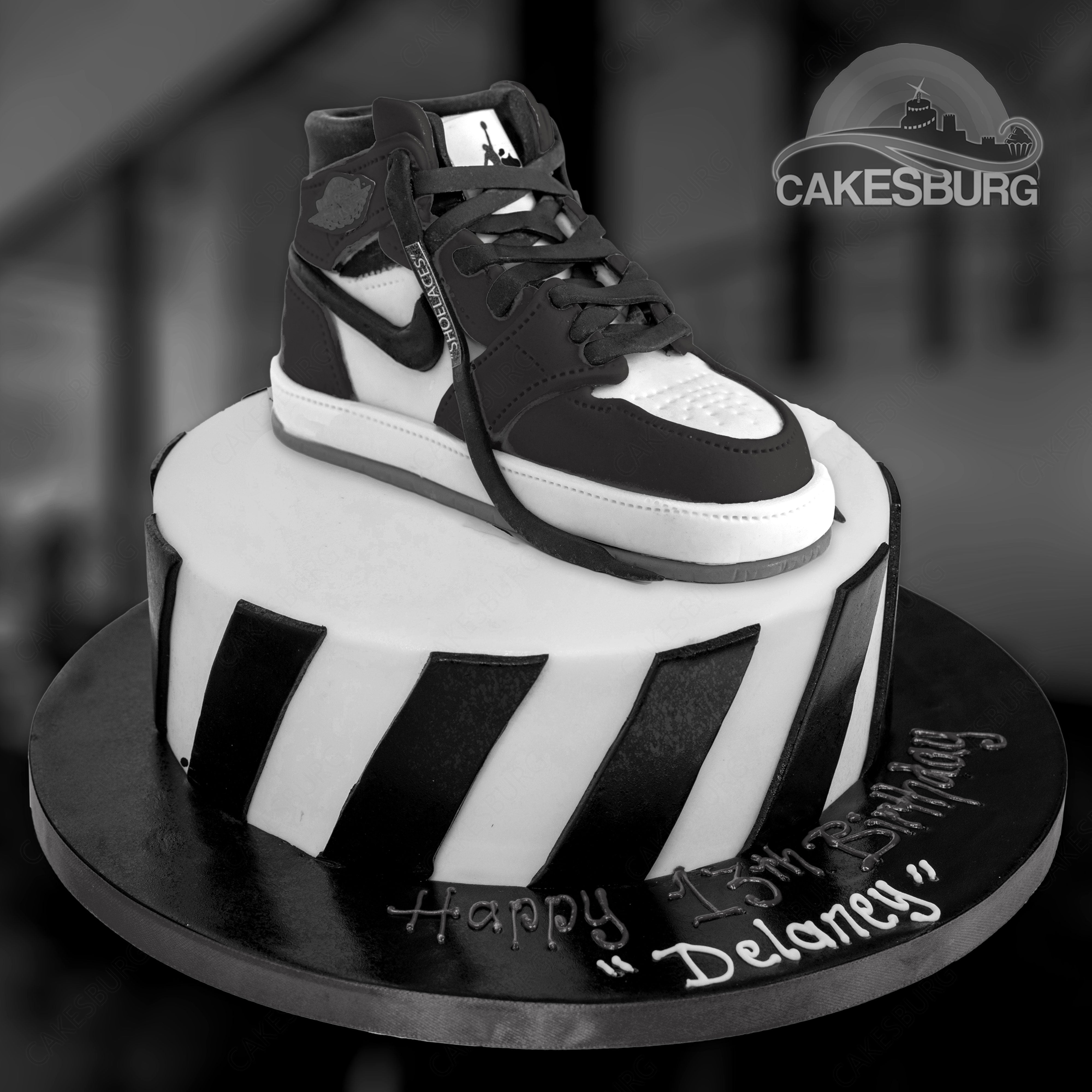 Nike decorated cake