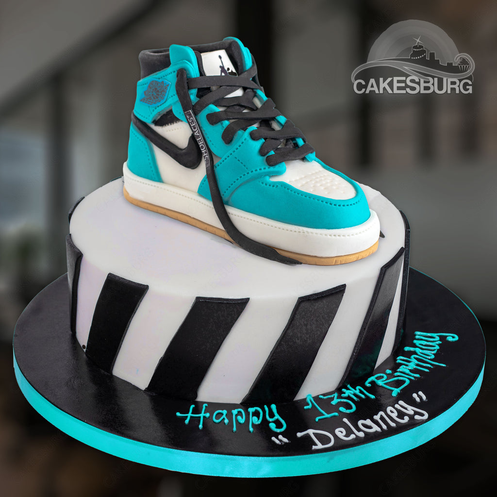 Nike decorated cake