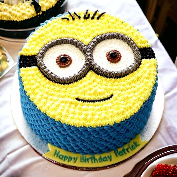 Minion Decorated Cake