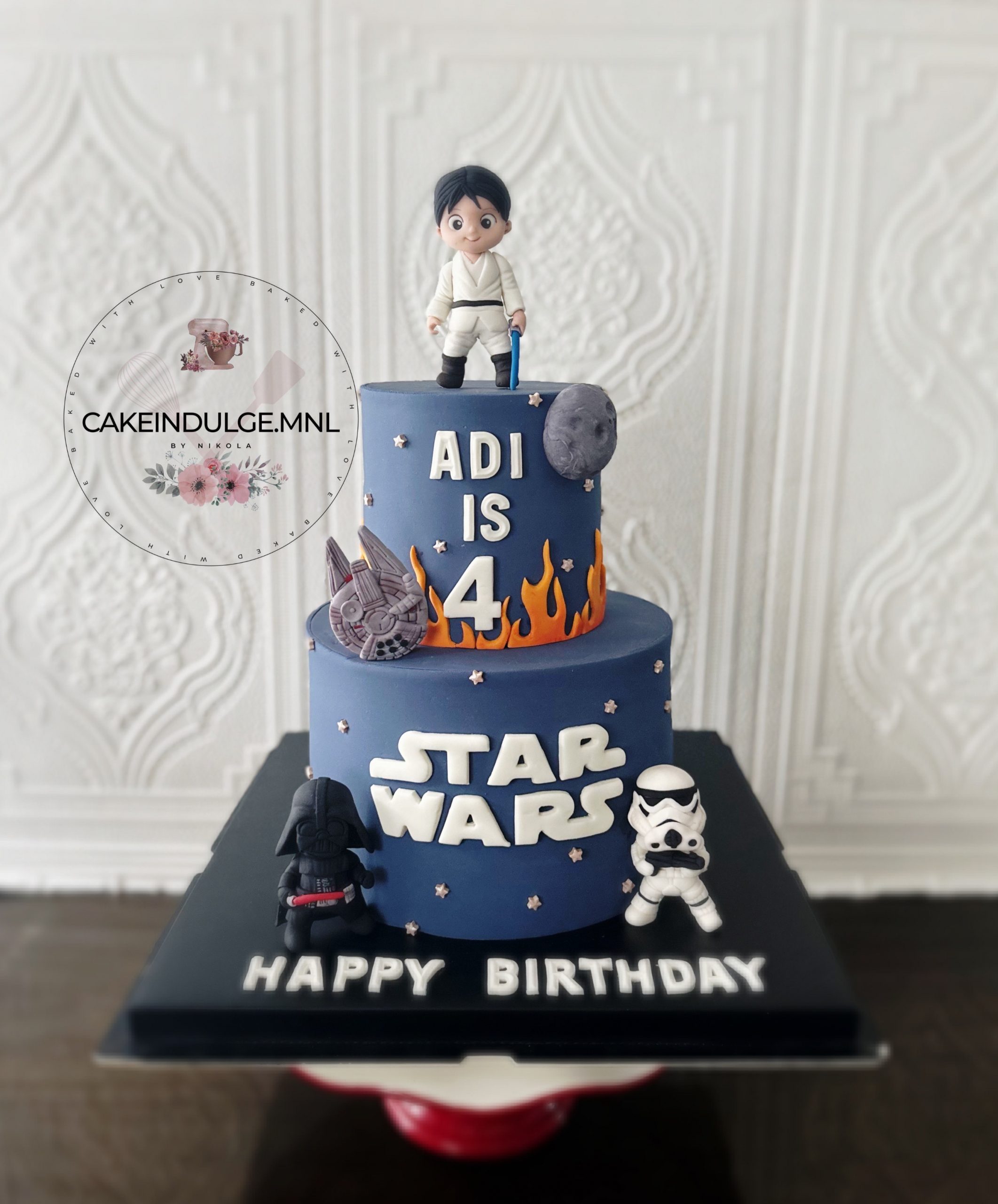 Star Wars Decorated Cake