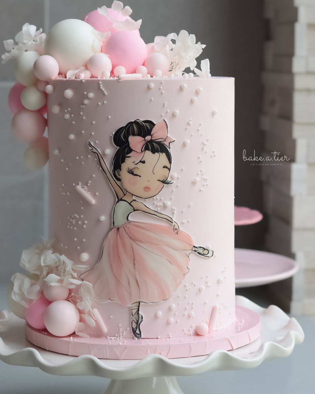 Ballerina Decorated Cake