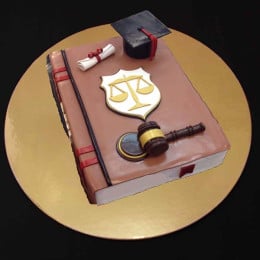 Lawyer Decorated Cake