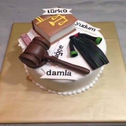 Lawyer Decorated Cake