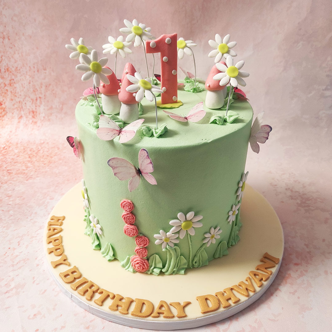 Forest Decorated Cake