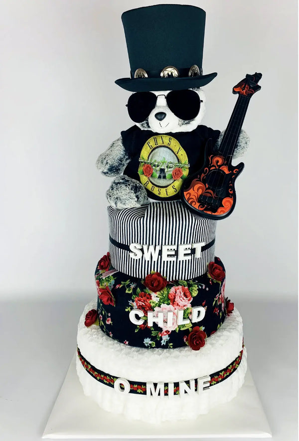 Guns N Roses Decorated Cake