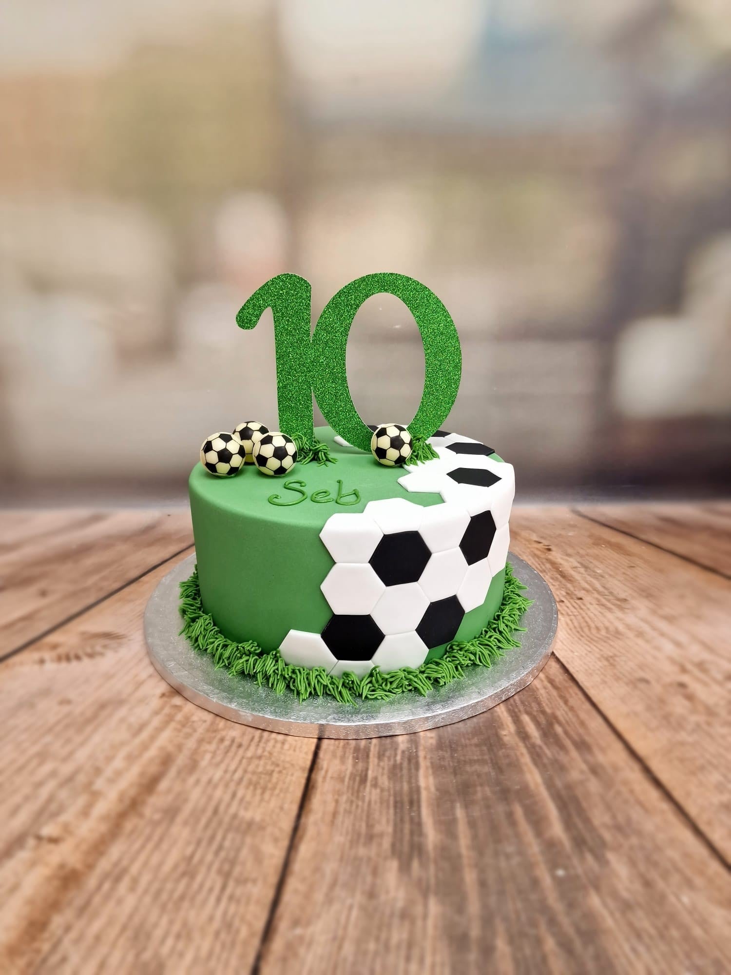 Decorated Football Cake