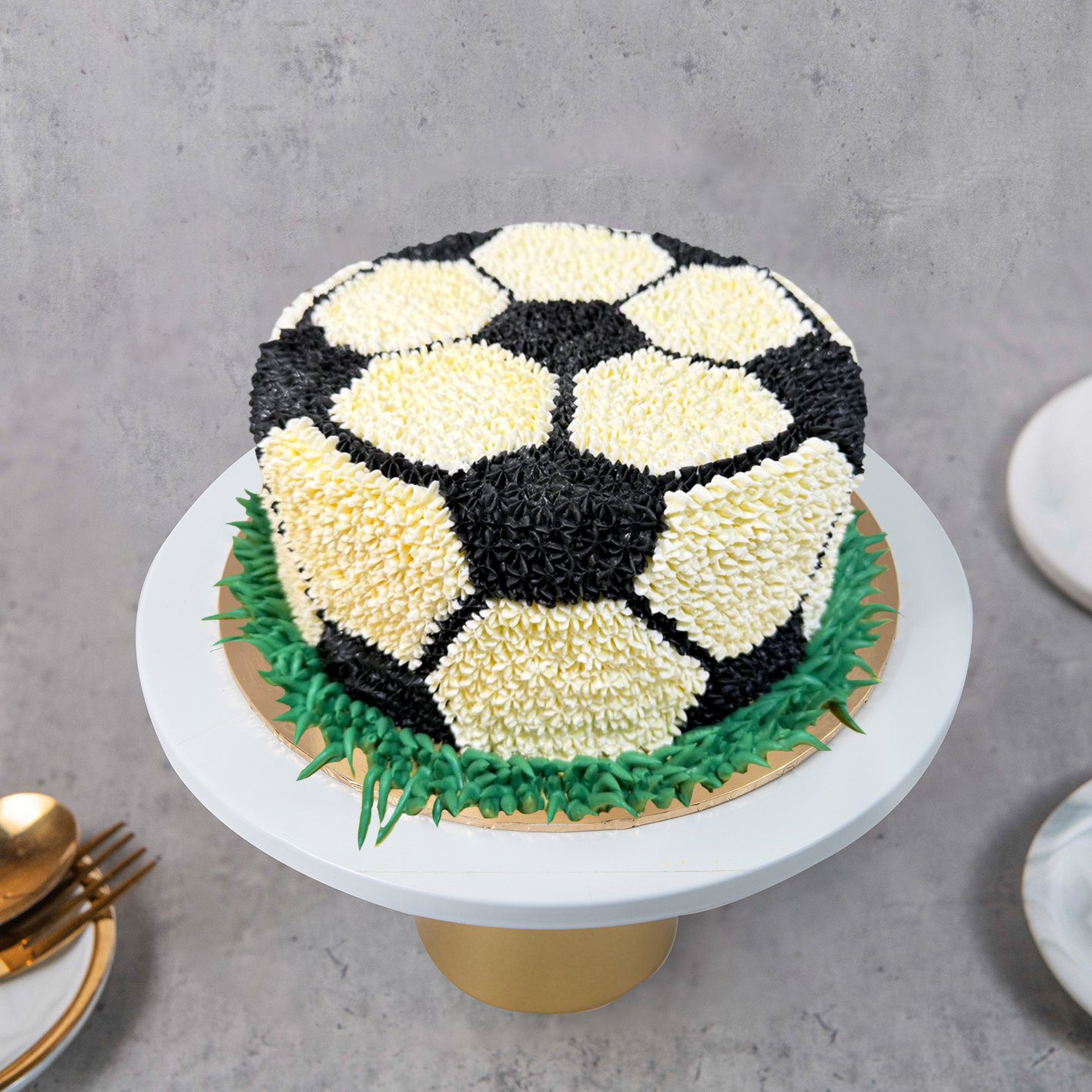 Decorated Football Cake