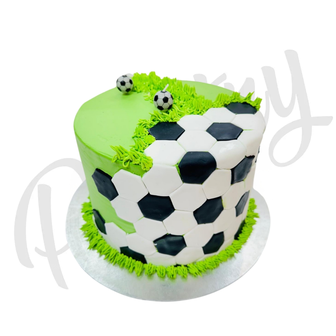 athletic decorated cake