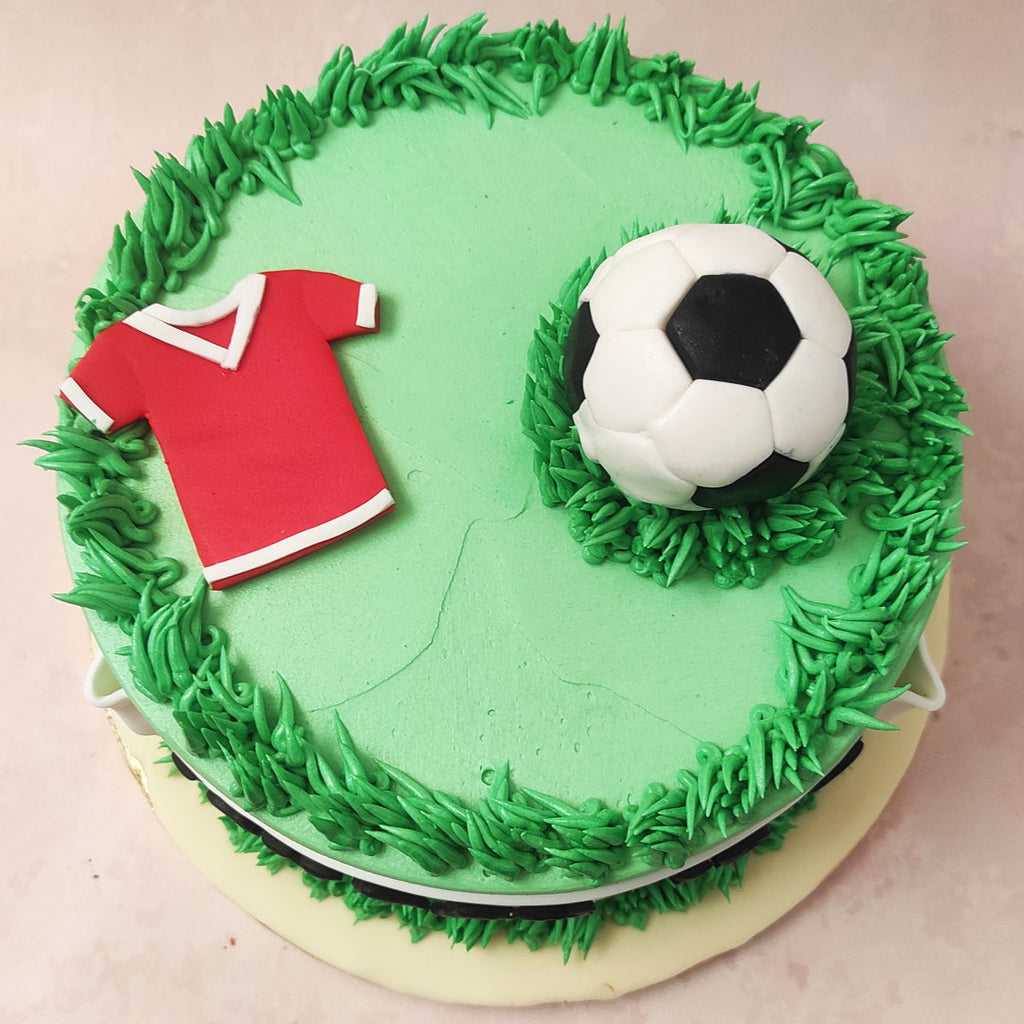 Football Field Decorated Cake