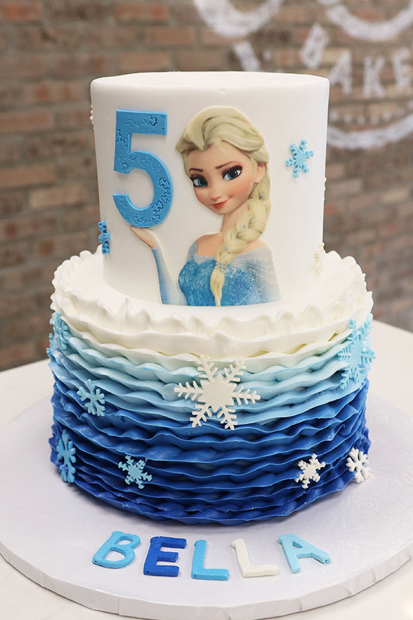 Frozen Decorated Cake