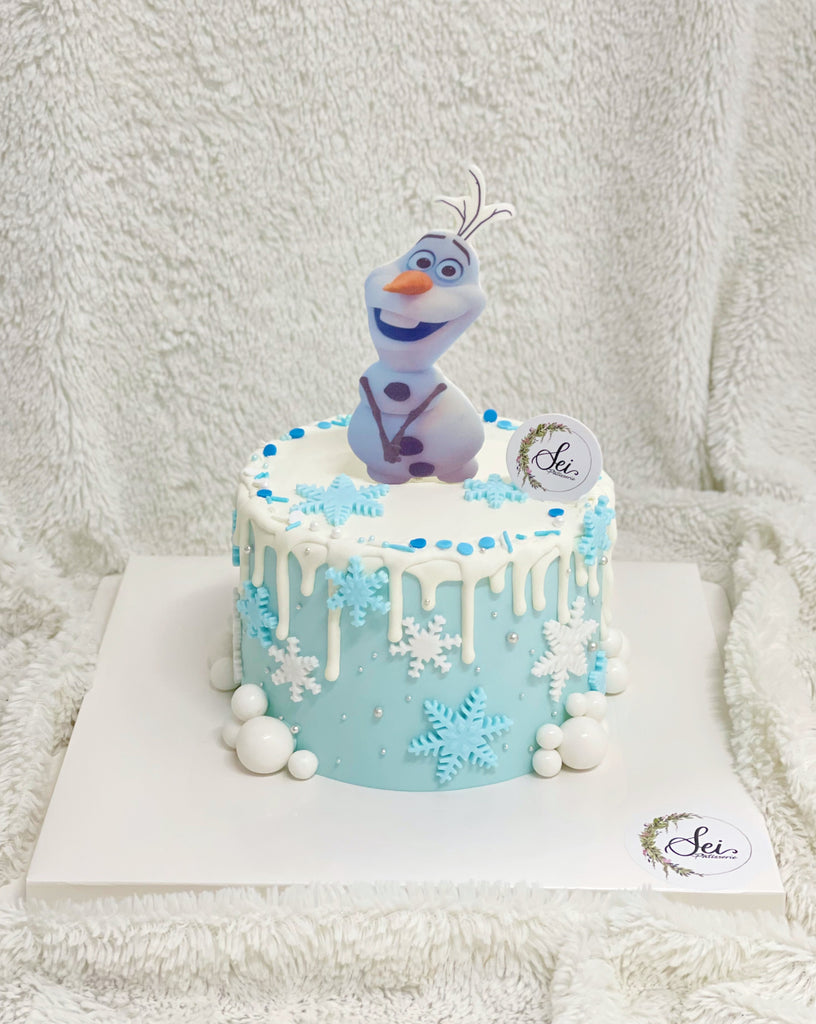 Olaf Decorated Cake