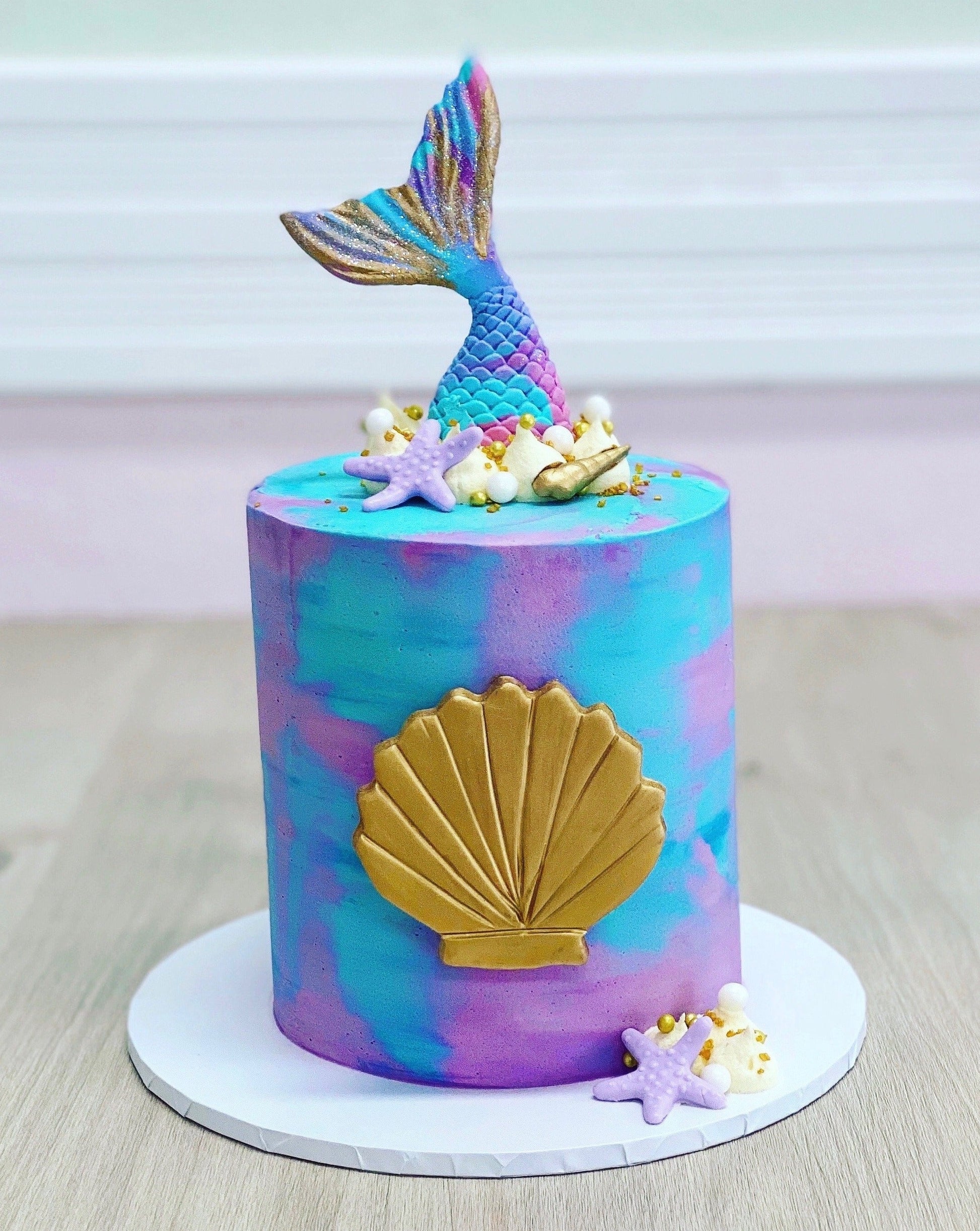 Mermaid Decorated Cake