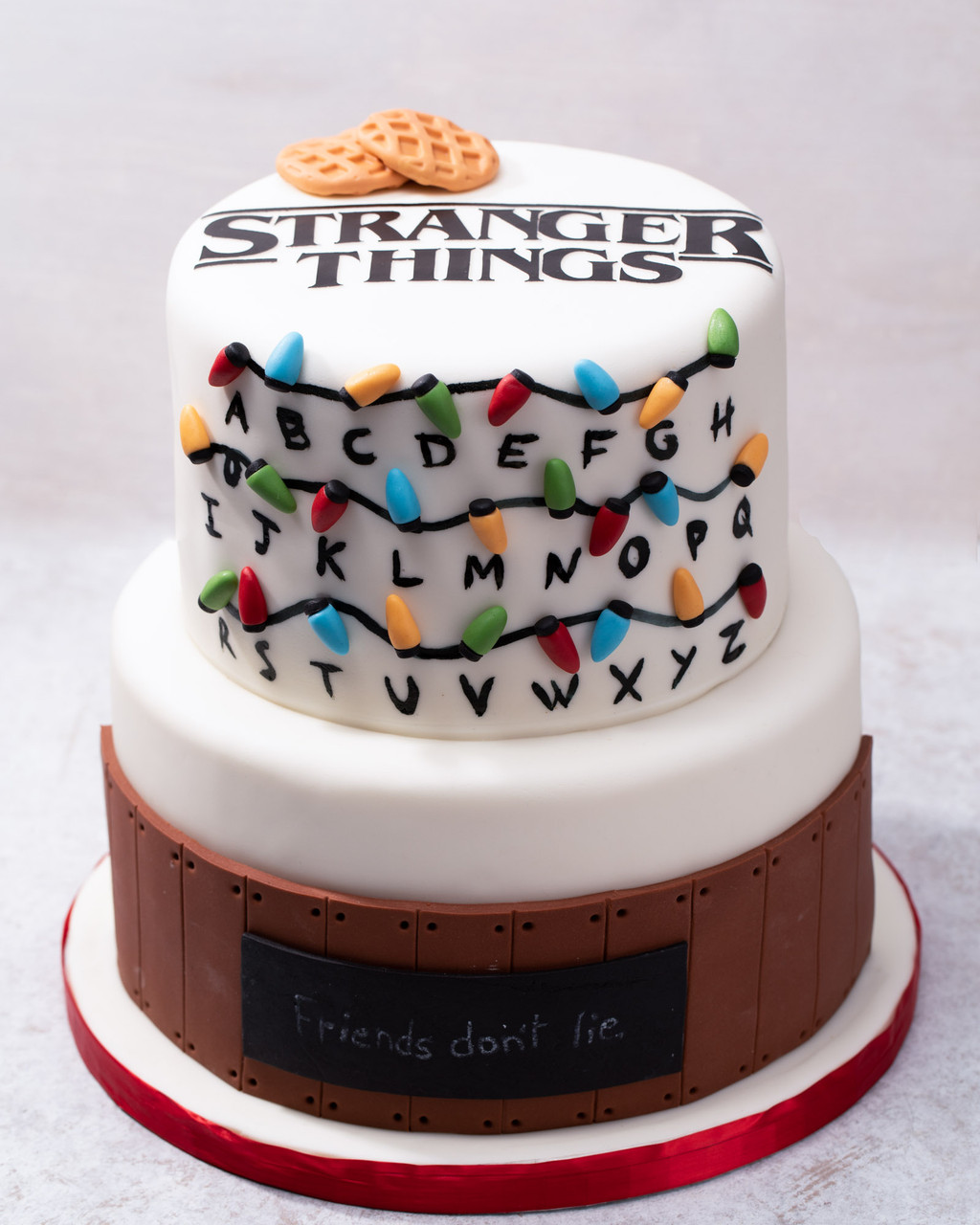 Stranger Things Decorated Cake