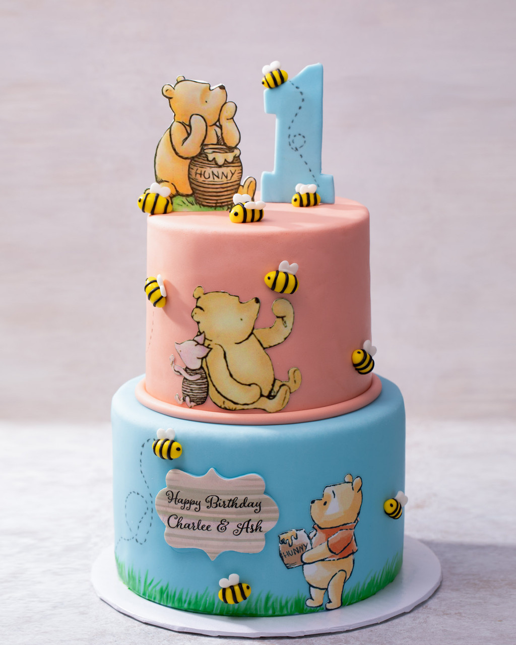 Winnie the Pooh Decorated Cake