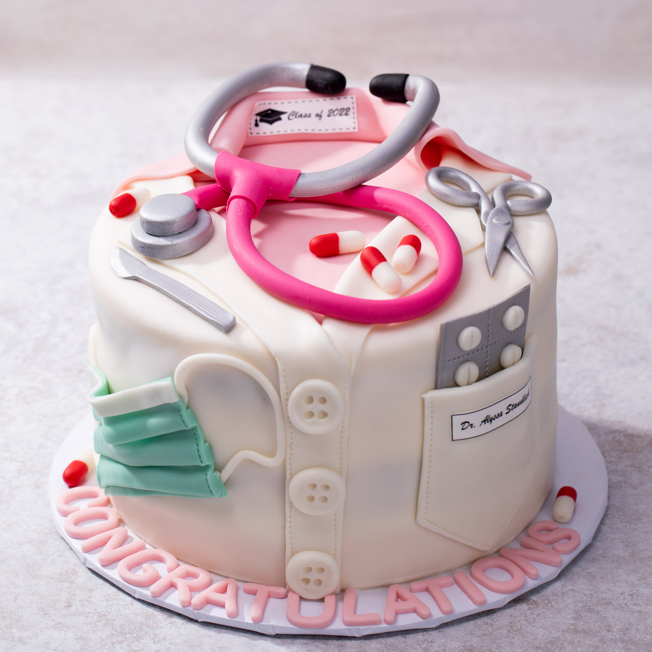 Medicine Decorated Cake