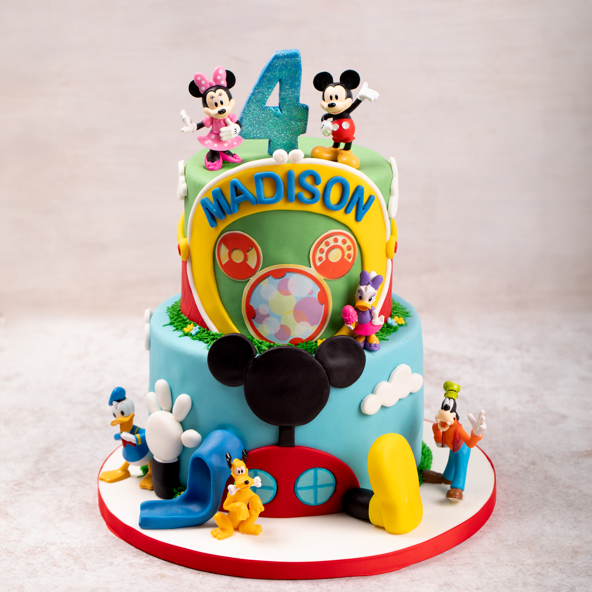 Mickey decorated cake