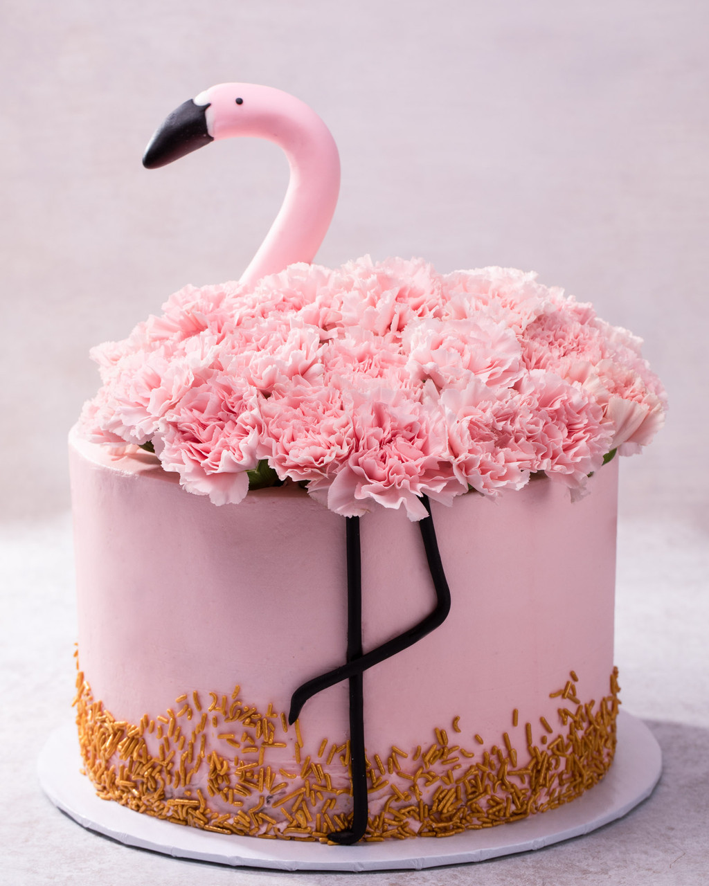 Flamingo Decorated Cake