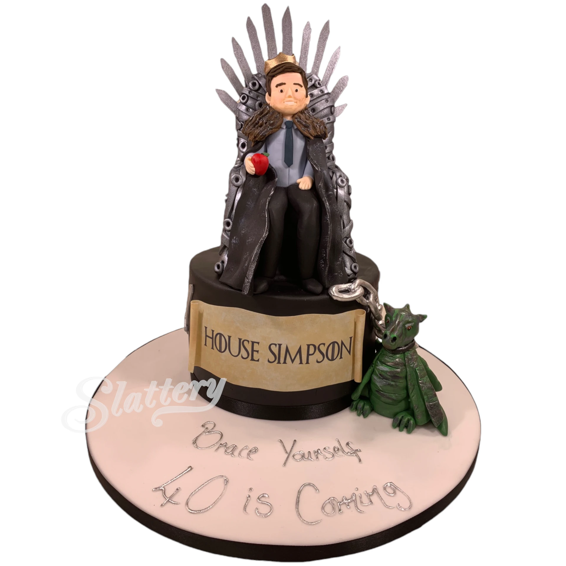 Game Of Thrones Decorated Cake