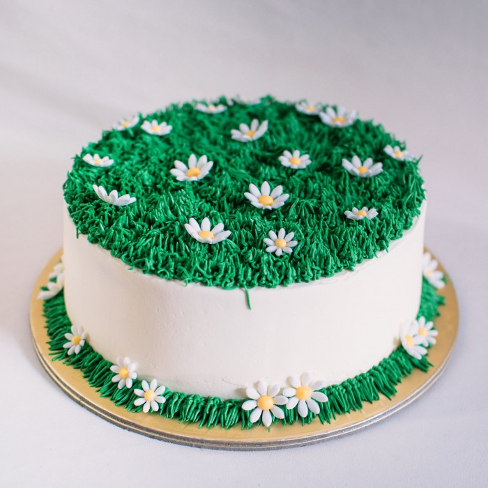 Decorated Garden Cake