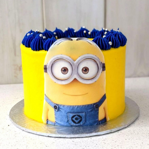 Minion Decorated Cake