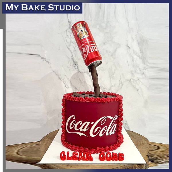 Coca Cola decorated cake