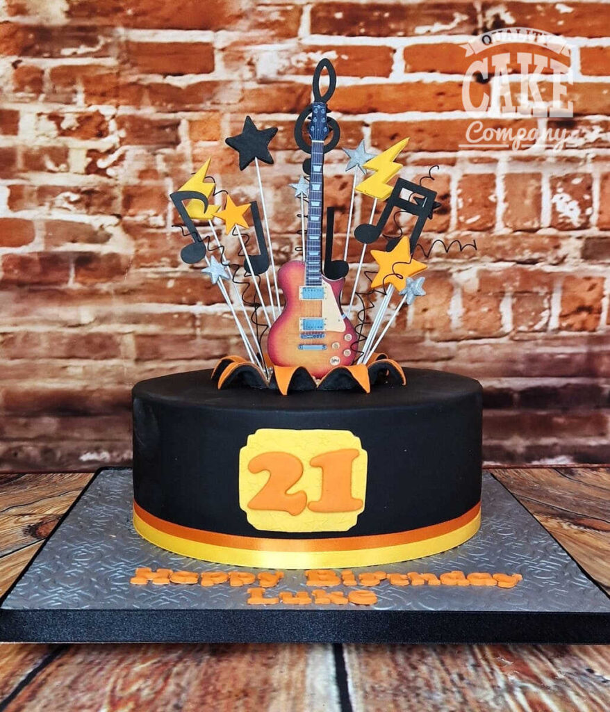 Rock Decorated Cake