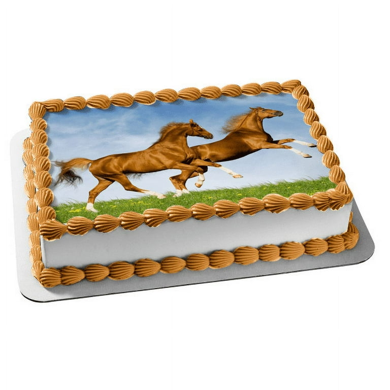 Horse Decorated Cake