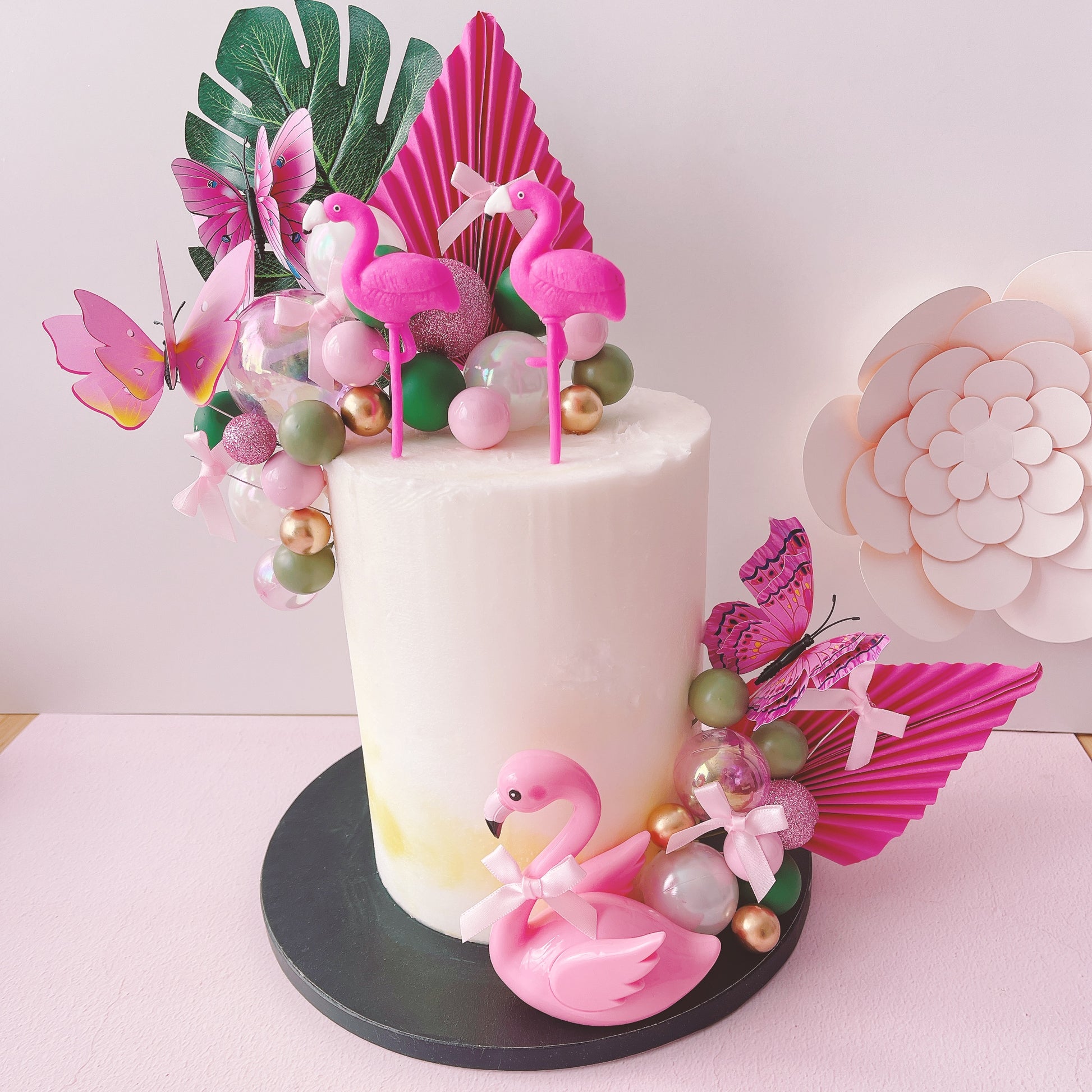 Flamingo Decorated Cake