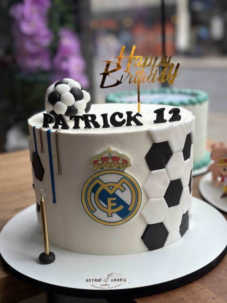 Real Madrid Decorated Cake