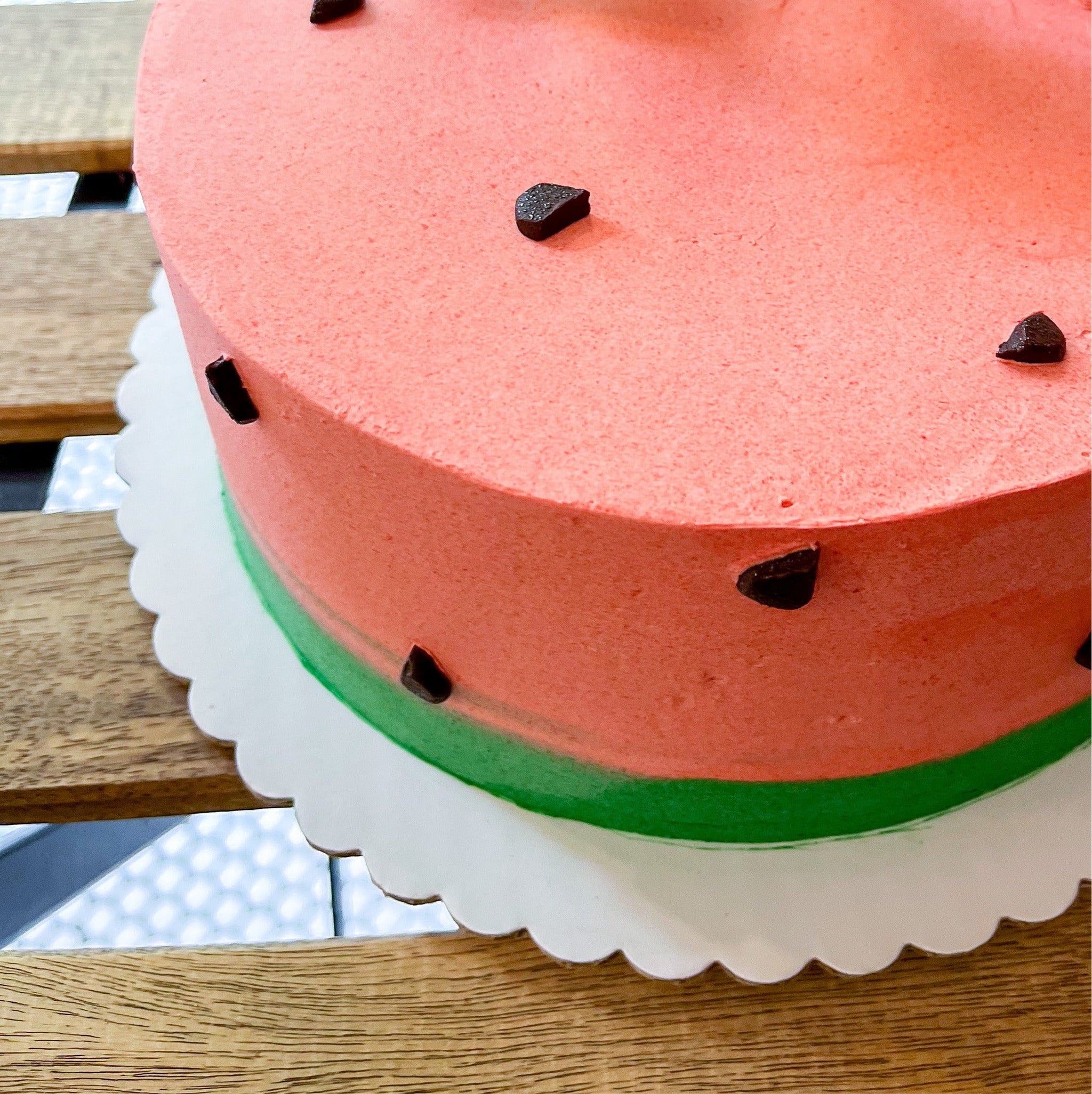 Watermelon Decorated Cake