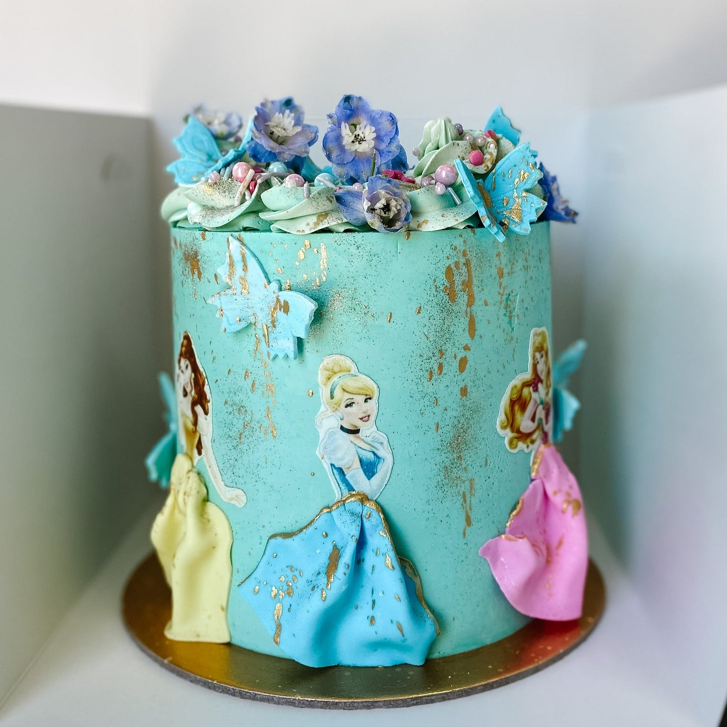 Disney Princess Decorated Cake