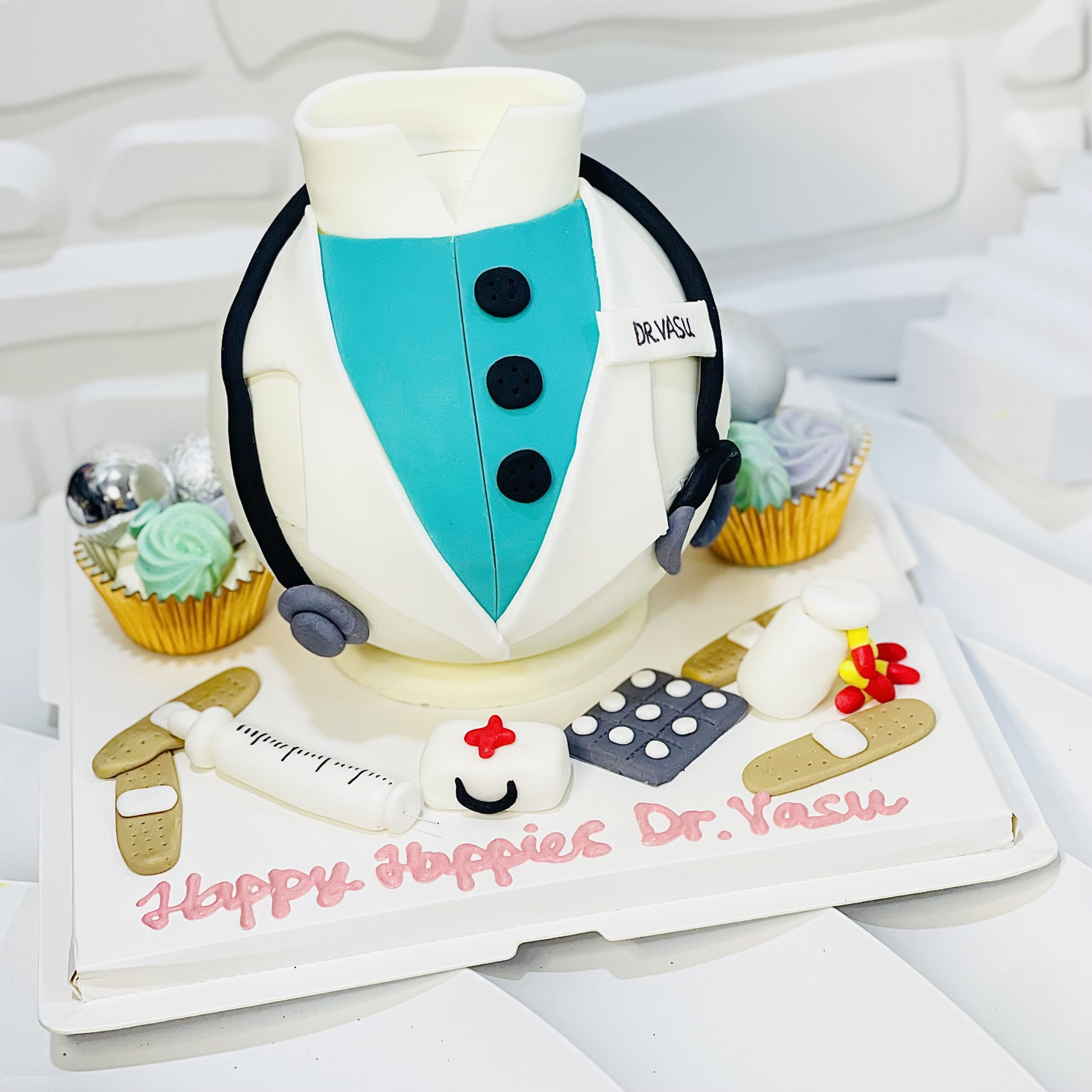 Medicine Decorated Cake