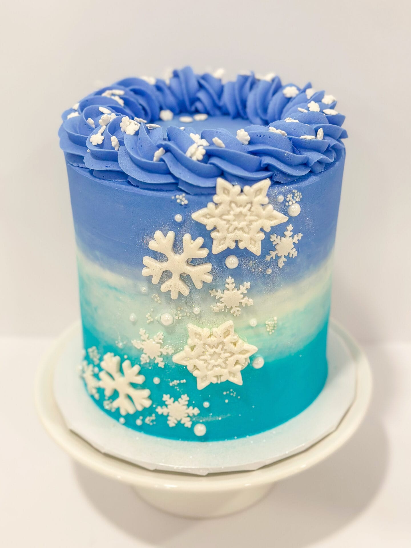 Frozen Decorated Cake