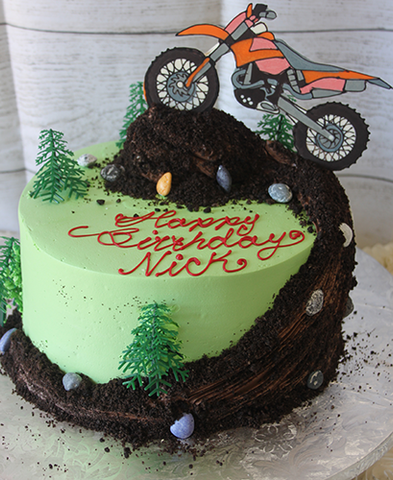 Decorated Cake Motorcycles