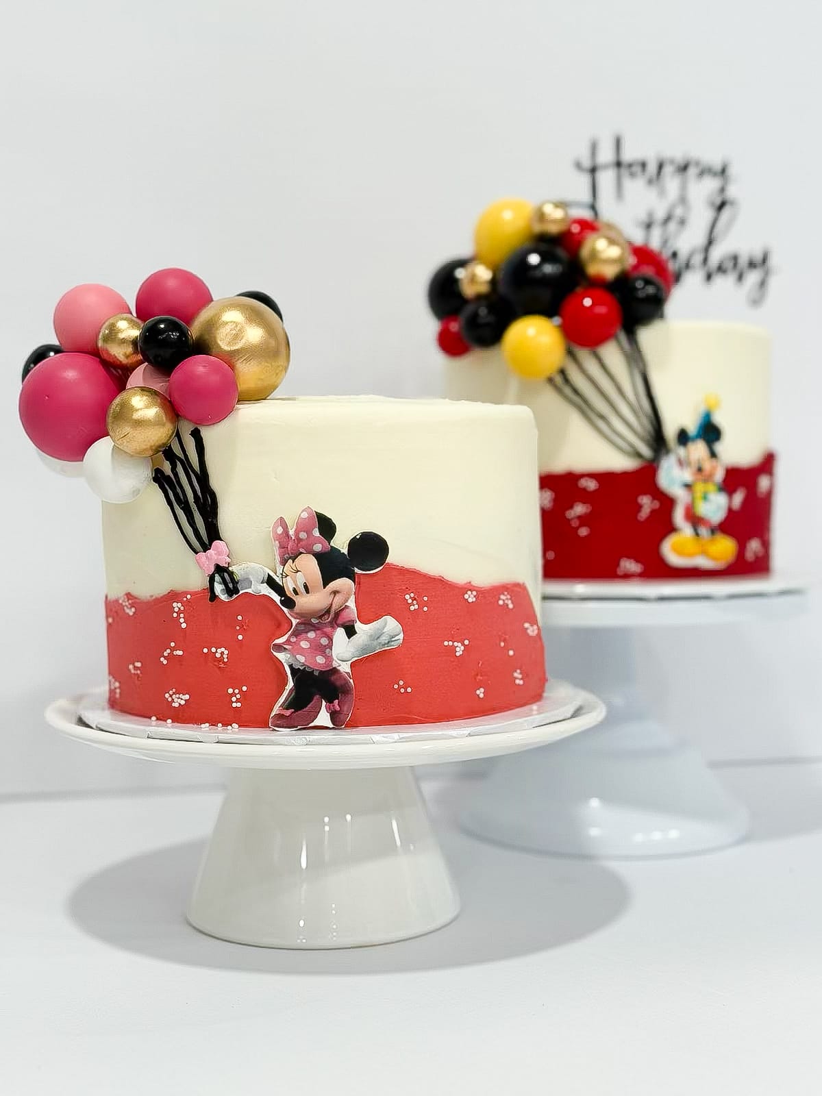 Mickey decorated cake