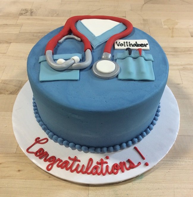 Nursing Decorated Cake