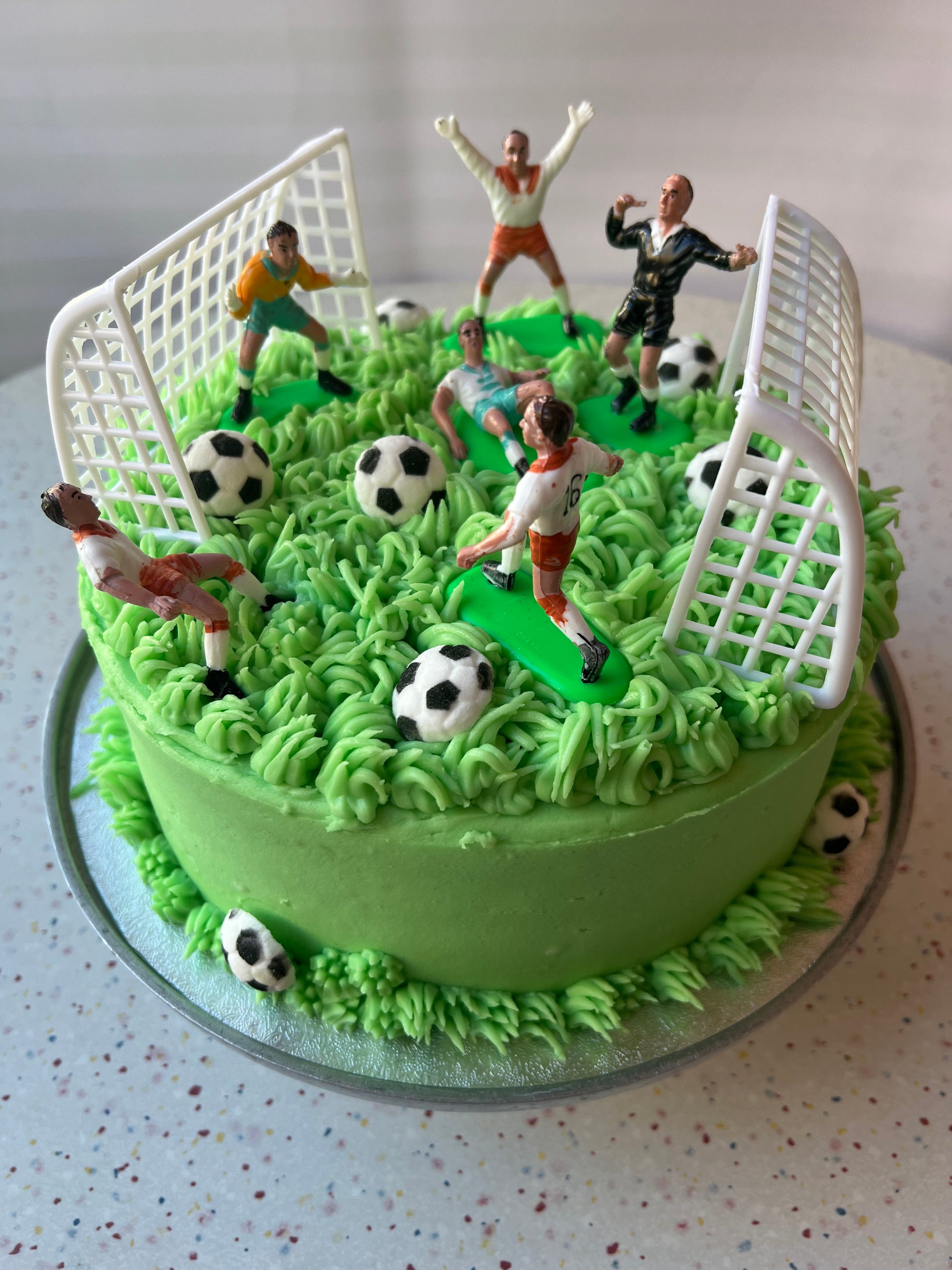 Decorated Football Cake