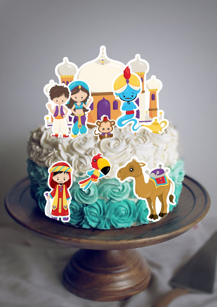 Aladdin Decorated Cake