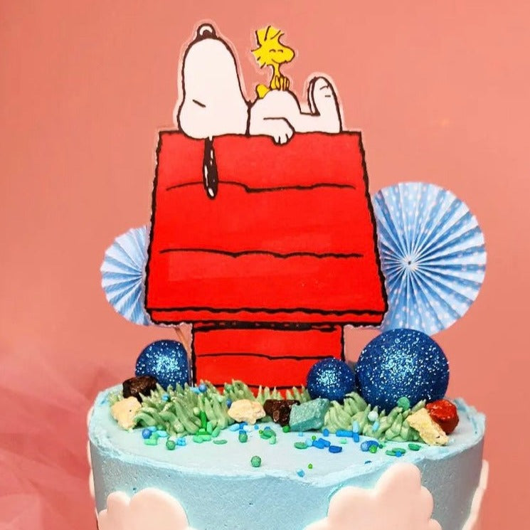 Snoopy Decorated Cake