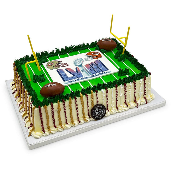 Football Field Decorated Cake