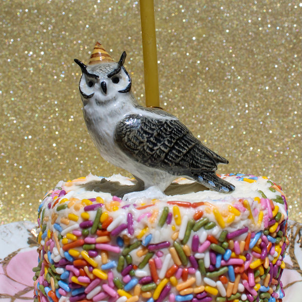 Owl Decorated Cake