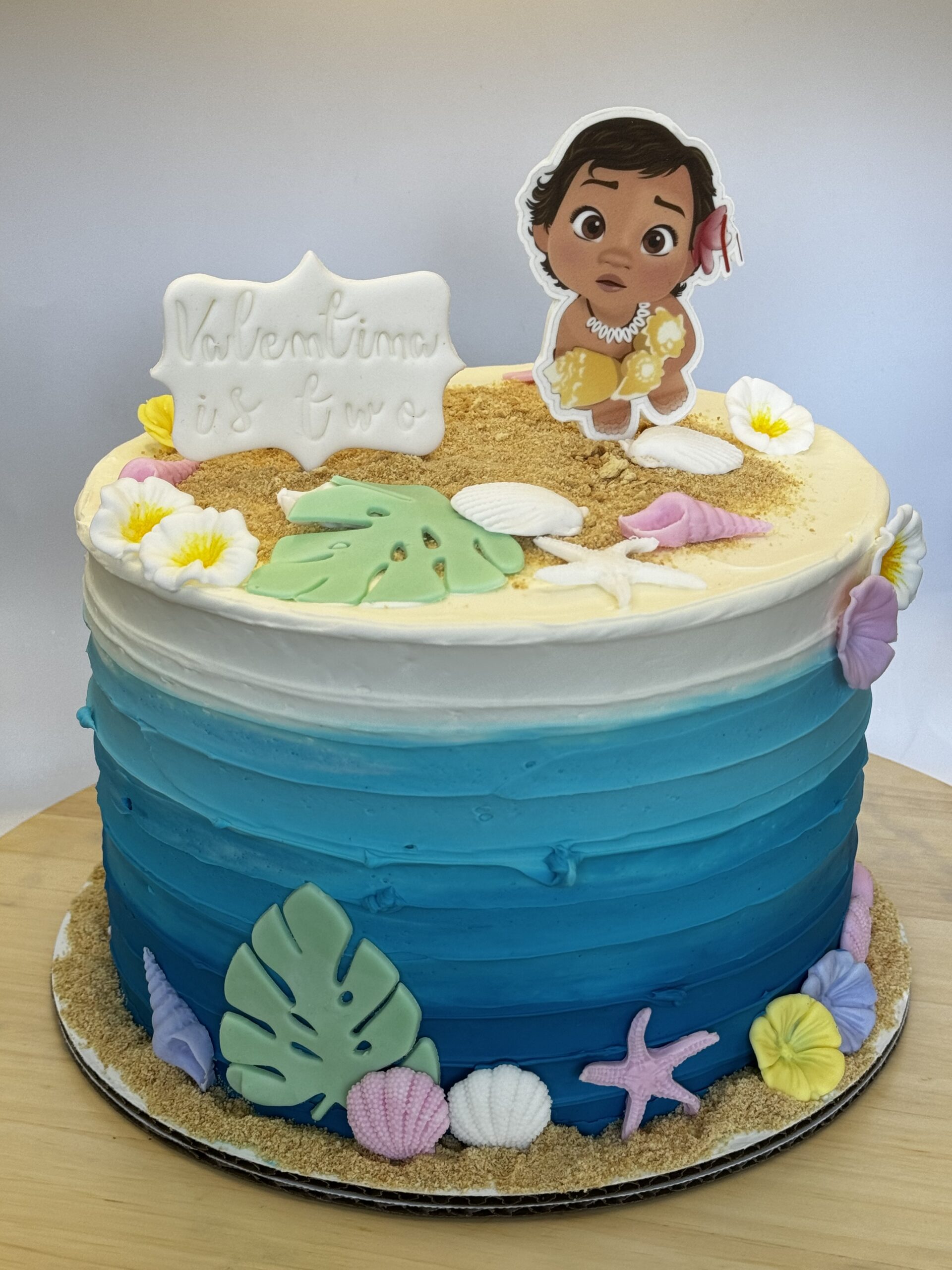 Moana Decorated Cake