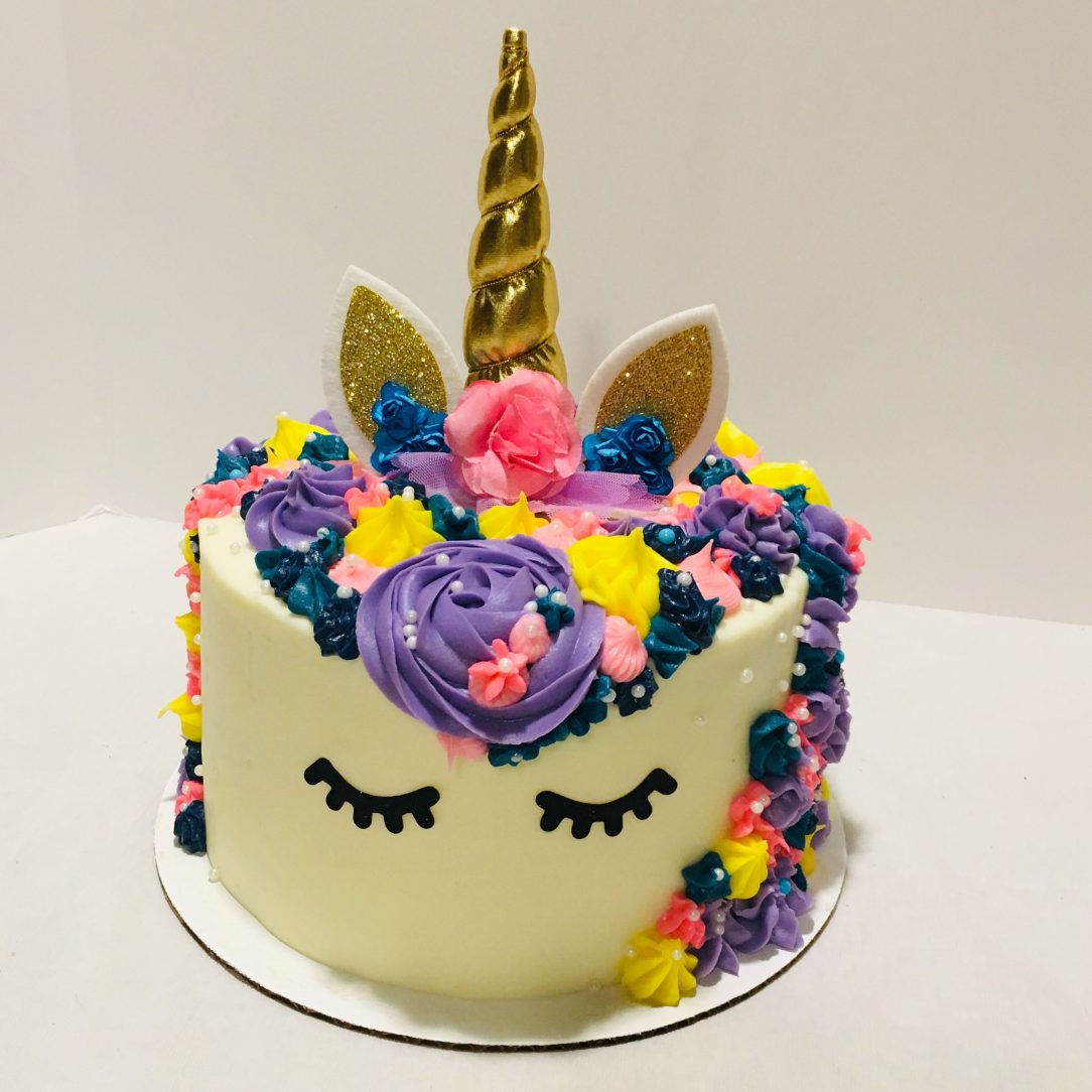 Unicorn Decorated Cake