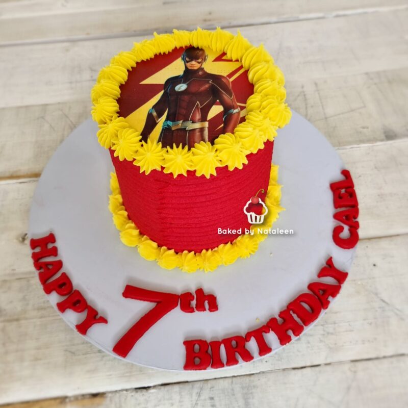 Iron Man Decorated Cake